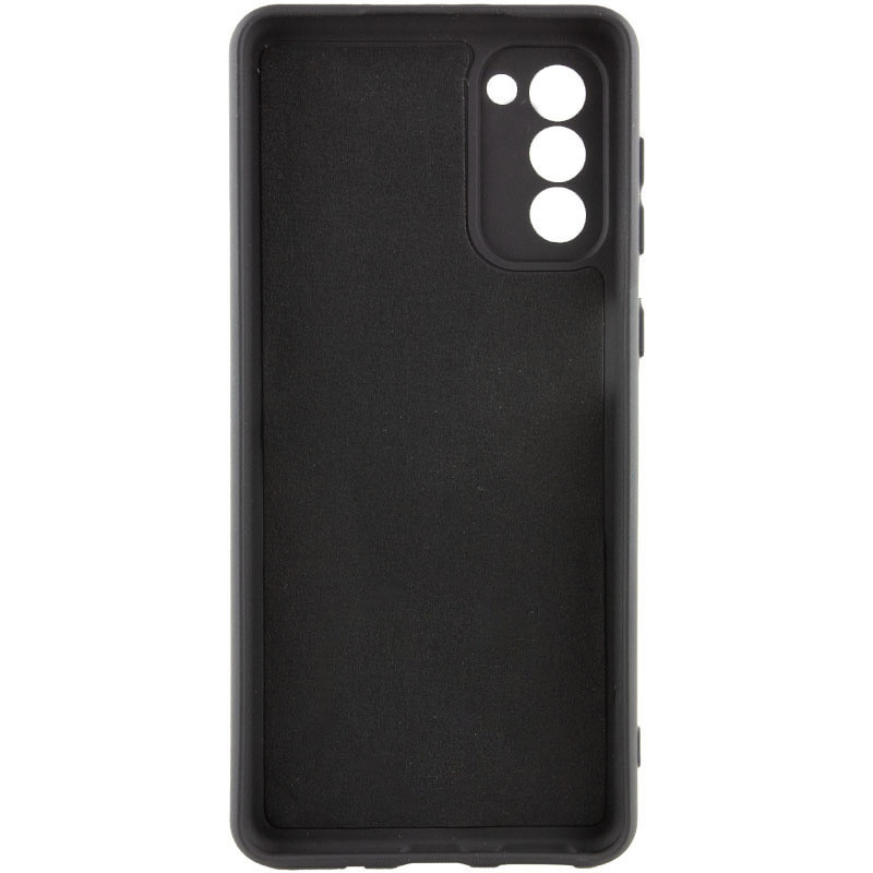 Фото Чехол TPU GETMAN Liquid Silk Full Camera для Samsung Galaxy S23 (Черный / Black) на vchehle.ua
