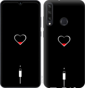 Чехол Подзарядка сердца для Huawei Y6p