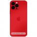 Чохол TPU+Glass Sapphire matte case на Apple iPhone 13 (6.1") (Cola Red)