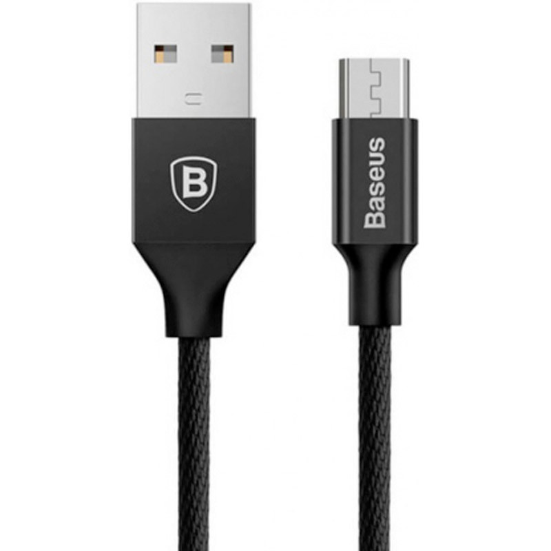 

Дата кабель Baseus Yiven Micro USB Cable 2.0A (1m) (CAMYW-A) (Чорний) 747026