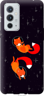 Чехол Лисички в космосе для OnePlus 9RT