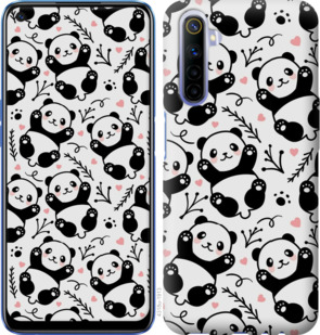 Чехол Панды для Realme 6