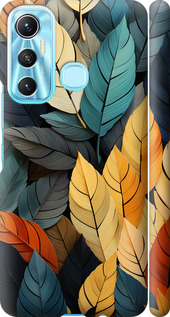 

Чехол Кольорове листя для Infinix Hot 11 1629878