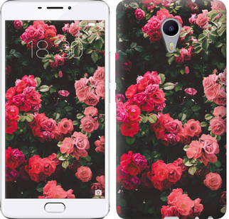 

Чохол Кущ з трояндами на Meizu M3 Max 639339