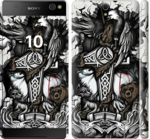 Чехол Тату Викинг для Sony Xperia C5 Ultra Dual E5533