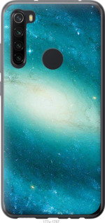Чохол Блакитна галактика на Xiaomi Redmi Note 8 1578081