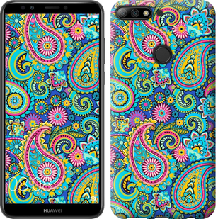 

Чехол индийский огурец для Huawei Y7 Prime (2018) 672141