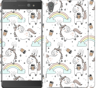

Чехол Единорог и кофе для Sony Xperia XA Ultra Dual F3212 840871