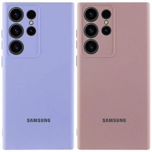 Чехол Silicone Cover Lakshmi Full Camera (AA) with logo для Samsung Galaxy S25 Ultra