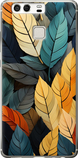 

Чохол Кольорове листя на Huawei P9 1629975