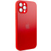 Фото Чехол TPU+Glass Sapphire matte case для Apple iPhone 13 Pro Max (6.7") (Cola Red) на vchehle.ua