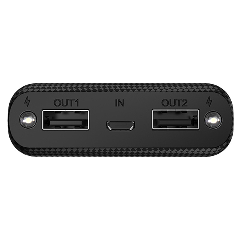 Фото Портативное зарядное устройство Power bank HOCO B20 10000 mAh (Черный) в магазине vchehle.ua