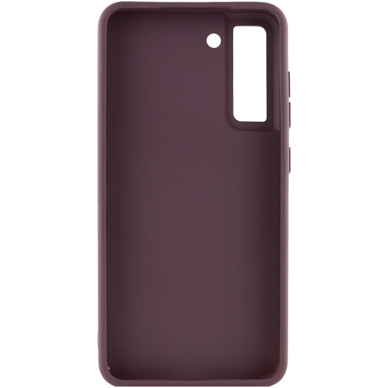 Фото TPU чехол Bonbon Metal Style with Magnetic safe для Samsung Galaxy S22 (Бордовый / Plum) в магазине vchehle.ua