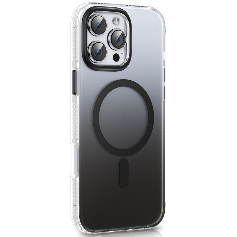 Купить Чехол TPU+PC Shadow with Magnetic Safe для Apple iPhone 16 Pro (6.3") (Black) на vchehle.ua