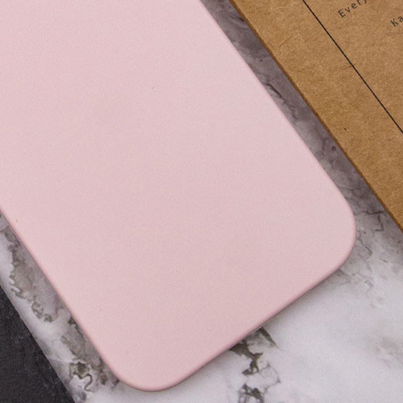 Фото Чехол Silicone Case Full Camera Protective (AA) NO LOGO для Apple iPhone 12 (6.1") (Розовый / Chalk Pink) в магазине vchehle.ua