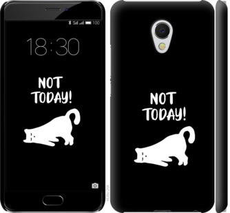

Чехол Уставший кот для Meizu MX6 874363