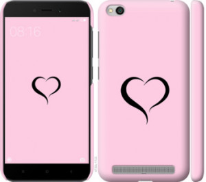 Чехол Сердце 1 для Xiaomi Redmi 5A