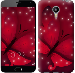 Чехол Лунная бабочка для Meizu M2 Note