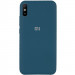 Чохол Silicone Cover Full Protective (AA) на Xiaomi Redmi 9A (Синій / Cosmos Blue)
