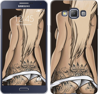 

Чехол Девушка с татуировкой для Samsung Galaxy A7 A700H 644122