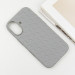 Фото Чехол TPU Weaving для Apple iPhone 16 (6.1") (Grey) на vchehle.ua