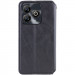Шкіряний чохол-книжка GETMAN Cubic (PU) на ZTE Blade A75 4G (Чорний) в магазині vchehle.ua