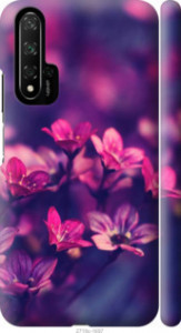 Чохол Пурпурні квіти для Huawei Nova 5T