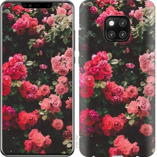 

Чехол Куст с розами для Huawei Mate 20 Pro 669850