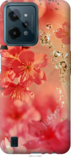 

Чехол Розовые цветы для Realme C31 1383352