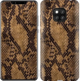 

Чохол Зміїна шкіра на Huawei Mate 20 Pro 676054