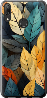 

Чехол Кольорове листя для Huawei Y7 (2019) 1629897