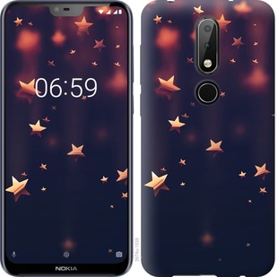 

Чохол Падаючі зірки на Nokia 6.1 Plus 690324