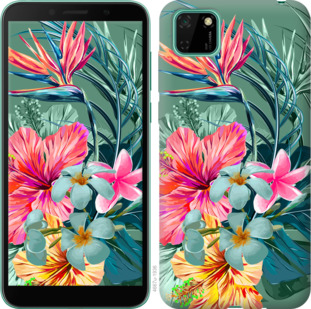 

Чохол Тропічні квіти v1 на Huawei Y5p 936472