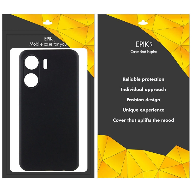 Фото Чохол TPU Epik Black Full Camera на Xiaomi Poco C71 (Чорний) на vchehle.ua