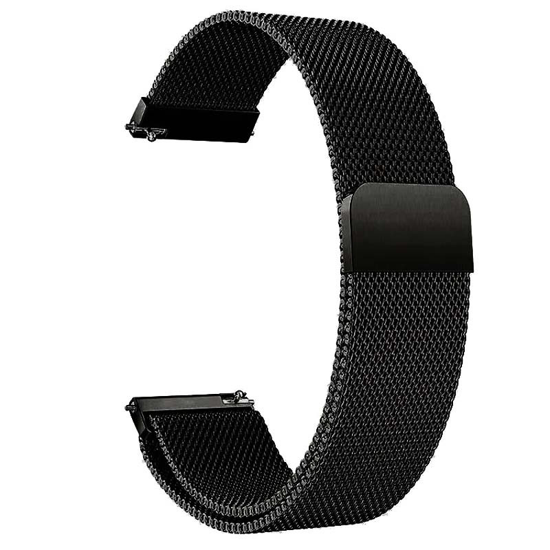 Ремешок Milanese Loop для Smart Watch 20mm (Black)