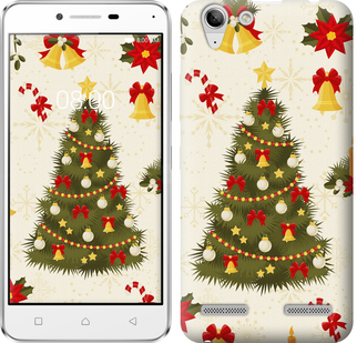 

Чехол Новогодняя елка для Lenovo K5 Plus 450939