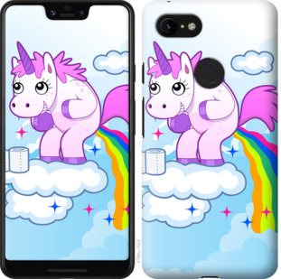 Чехол Единорожка для Google Pixel 3a XL