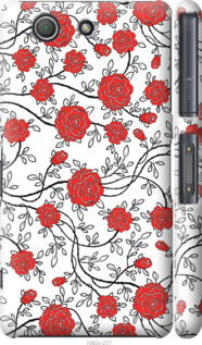 

Чехол Красные розы на белом фоне для Sony Xperia Z3 Compact D5803 1388607