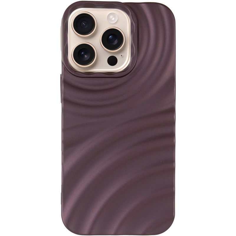 Фото Чохол TPU MonoWave на Apple iPhone 15 Pro Max (6.7") (Brown) на vchehle.ua