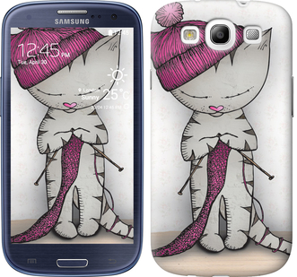 

Чохол Кішка рукодільниця на Samsung Galaxy S3 Duos I9300i 584083