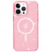 Чохол TPU Galaxy Sparkle (MagFit) на Apple iPhone 16 Pro (6.3") (Pink+Glitter) в магазині vchehle.ua