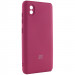 Фото Чехол Silicone Cover My Color Full Camera (A) для ZTE Blade A3 (2020) (Бордовый / Marsala) на vchehle.ua