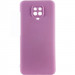 Чехол Silicone Cover Lakshmi Full Camera (AAA) для Xiaomi Redmi Note 9s / Note 9 Pro /Note 9 Pro Max (Сливовый / Purple)