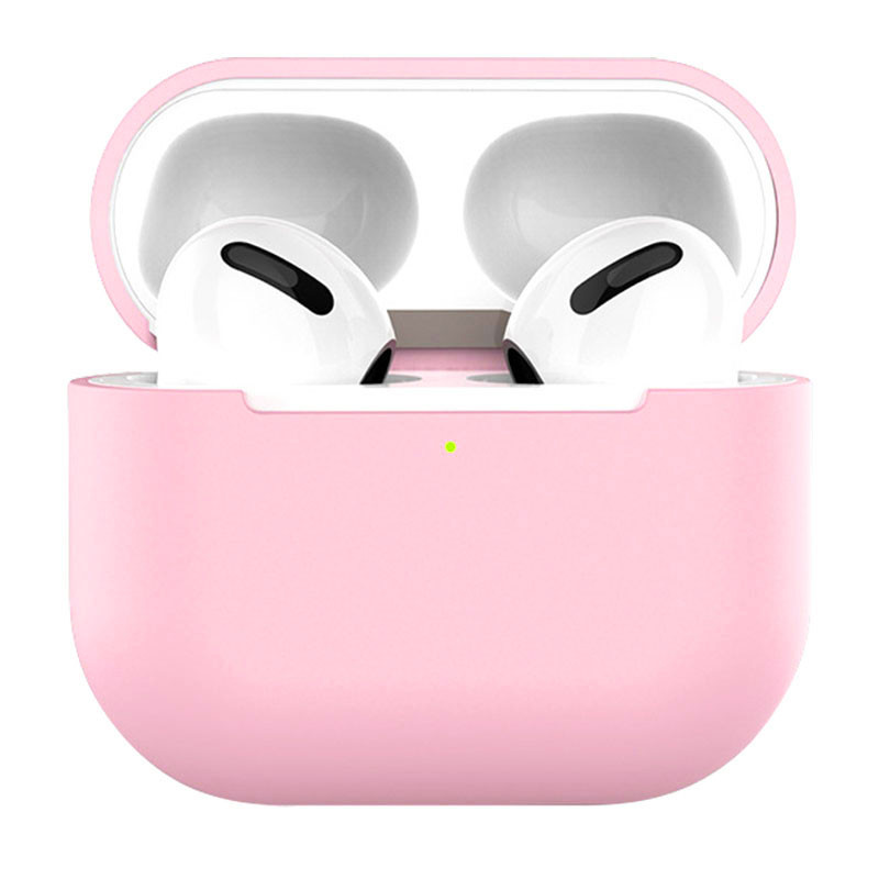 

Силіконовий футляр для навушників AirPods 3 (Рожевий / Light pink) 1231345