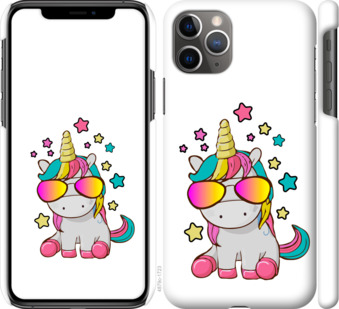 

Чохол Єдиноріг в окулярах на iPhone 11 Pro Max 911500