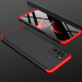 Купить Пластиковая накладка GKK LikGus 360 градусов (opp) для Xiaomi Redmi Note 10 / Note 10s (Черный / Красный) на vchehle.ua