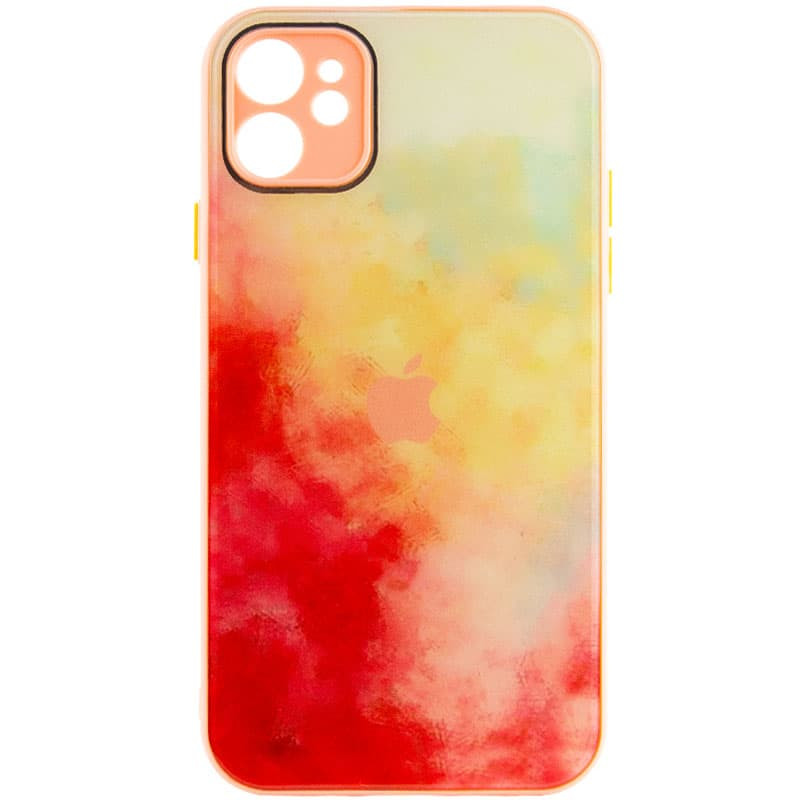 

Чехол TPU+Glass Impasto abstract на Apple iPhone 11 (6.1") (Red yellow) 1353461