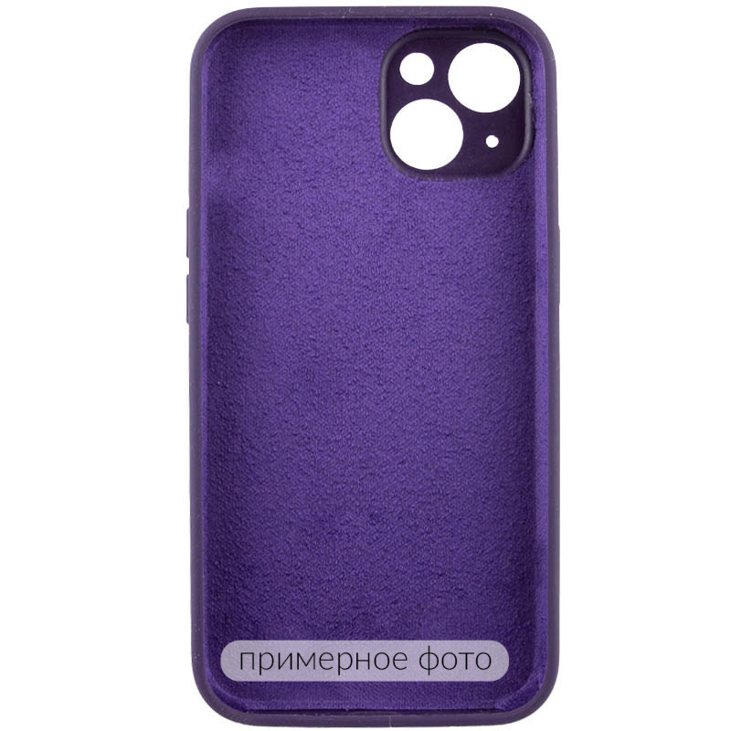 Чехол Silicone Case Full Protective (AA) NO LOGO для Apple iPhone 16 (6.1") (Фиолетовый / Elderberry) в магазине vchehle.ua