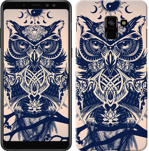 

Чехол Узорчатая сова для Samsung Galaxy A8 Plus 2018 A730F 627255