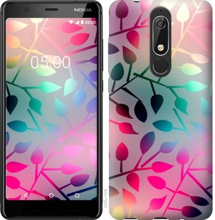 

Чехол Листья для Nokia 5.1 667306